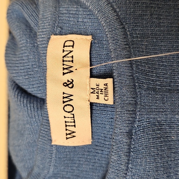 Willow & Wind NWT Blue Sleeveless Dress, Size Medium - Picture 6 of 10